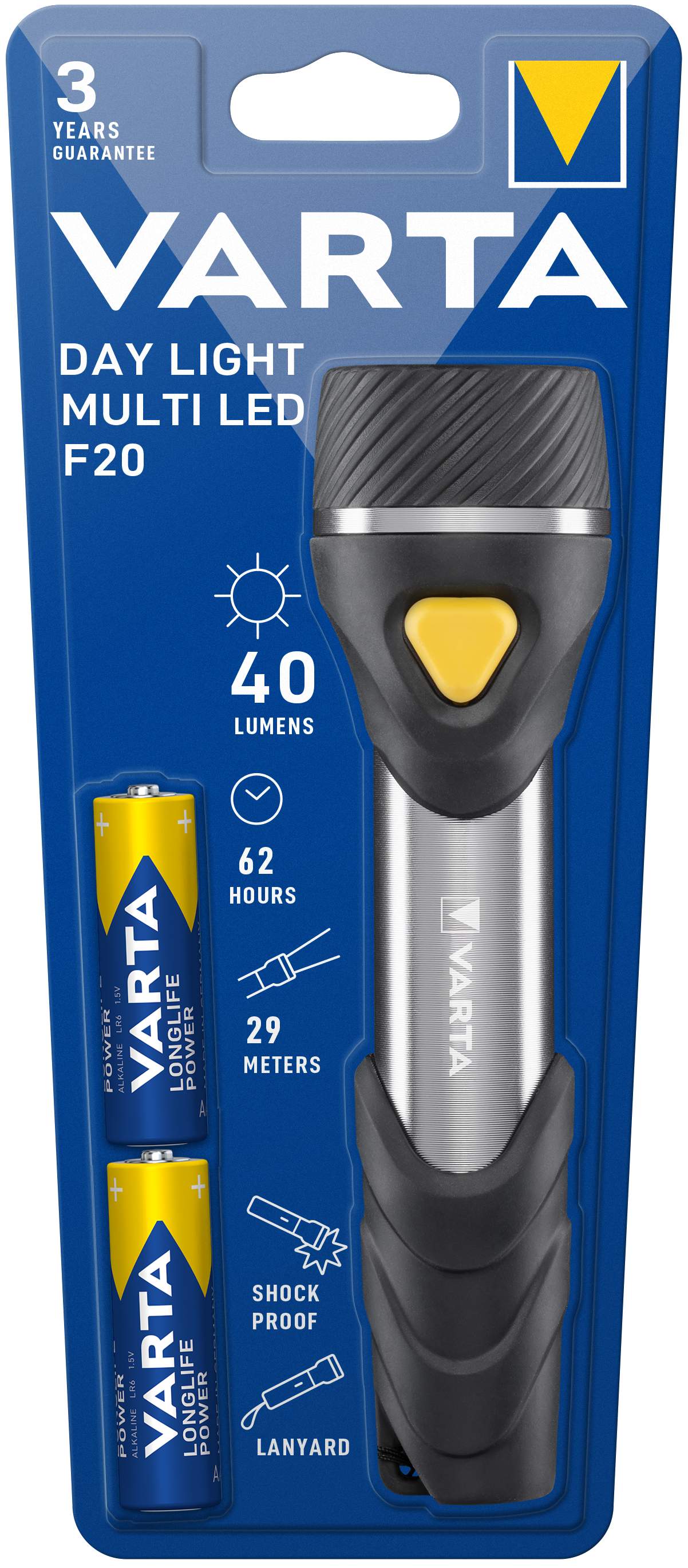 Linterna Varta Led F20