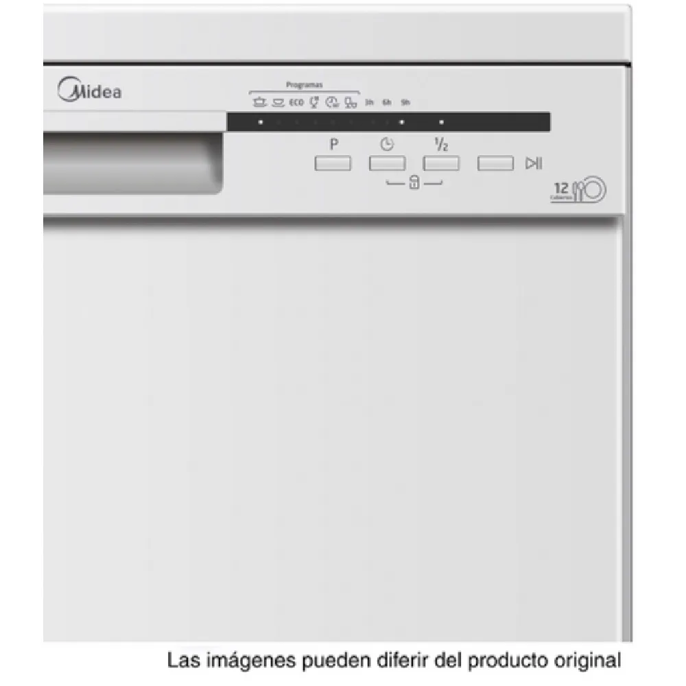 Lavavajillas Midea Mdwpf1333Css-We-Eu Inox