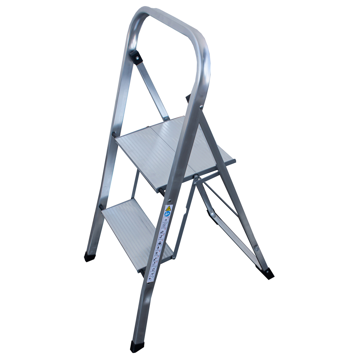 Escalera Altipesa 2 Peldaños Aluminio