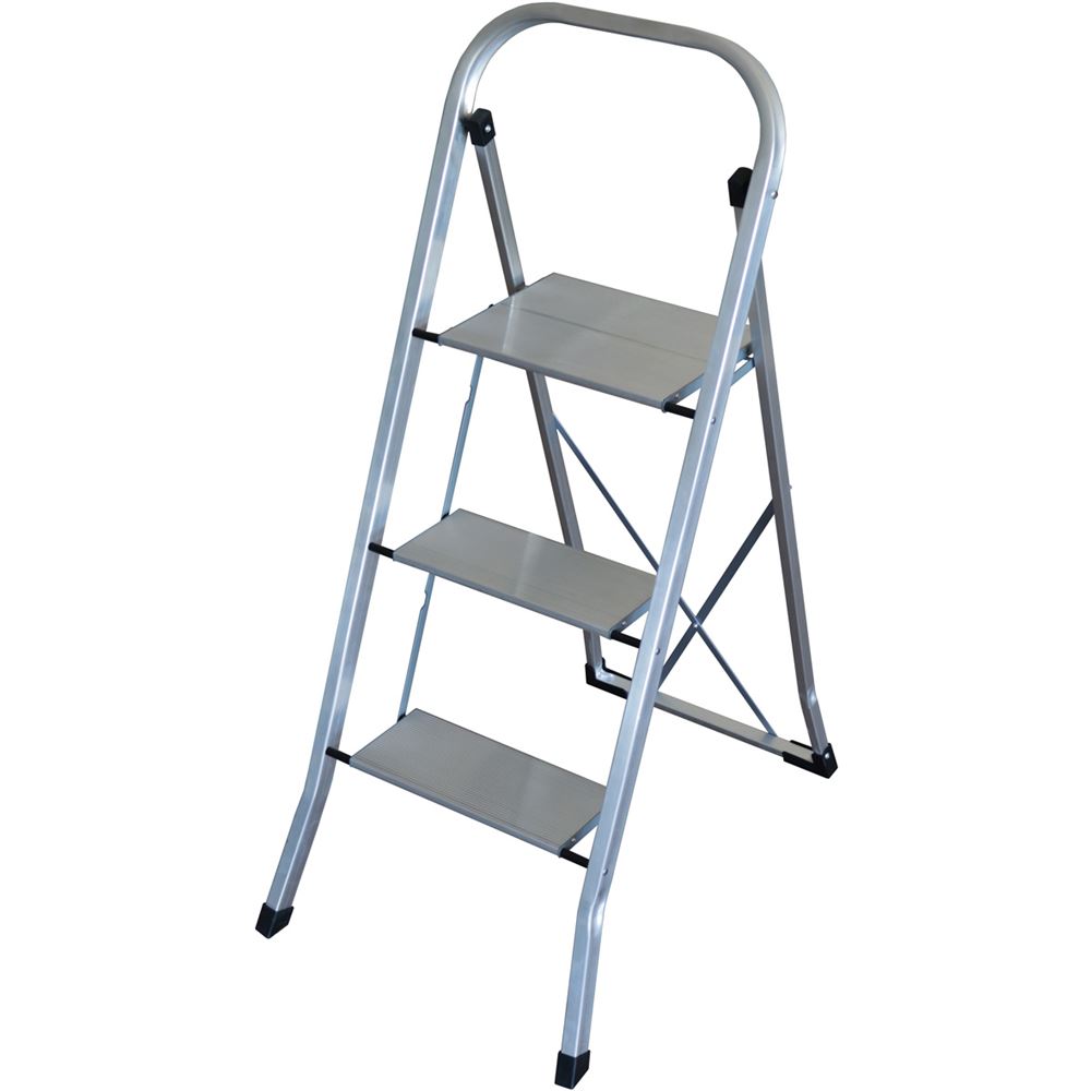 Escalera Altipesa Ultralight 123 3 Peldaños Aluminio